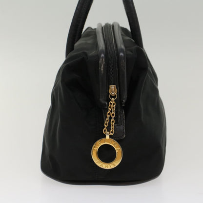 Luxury CELINE Shoulder Bag Nylon Black  6872