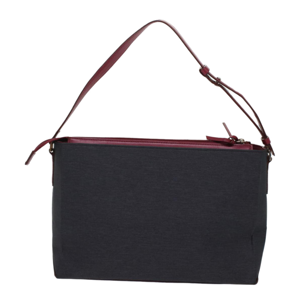 Luxury Burberry Shoulder Bag Nylon Black Auth bs6887