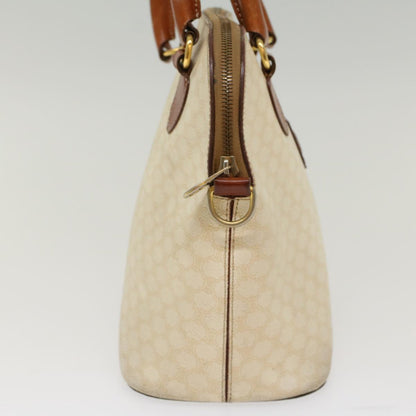 Luxury CELINE Macadam Canvas Hand Bag PVC Leather Whe  7123