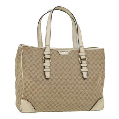 Luxury CELINE Macadam Canvas Tote Bag Beige  9213