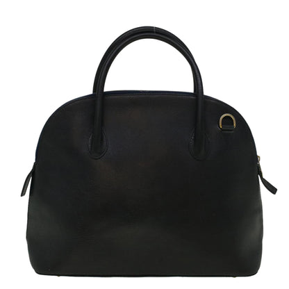 Luxury CELINE Hand Bag Leather Navy  9343