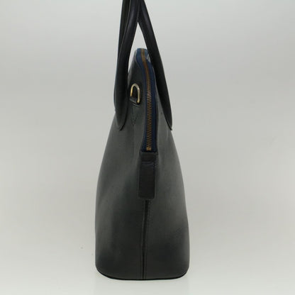 Luxury CELINE Hand Bag Leather Navy  9343