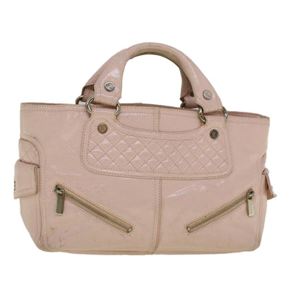 Luxury CELINE Hand Bag Leather Pink  9529