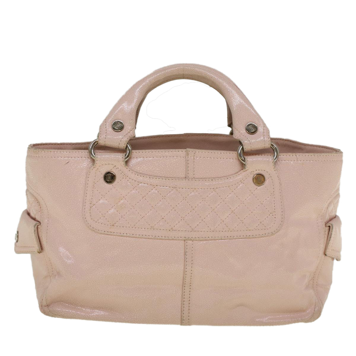 Luxury CELINE Hand Bag Leather Pink  9529