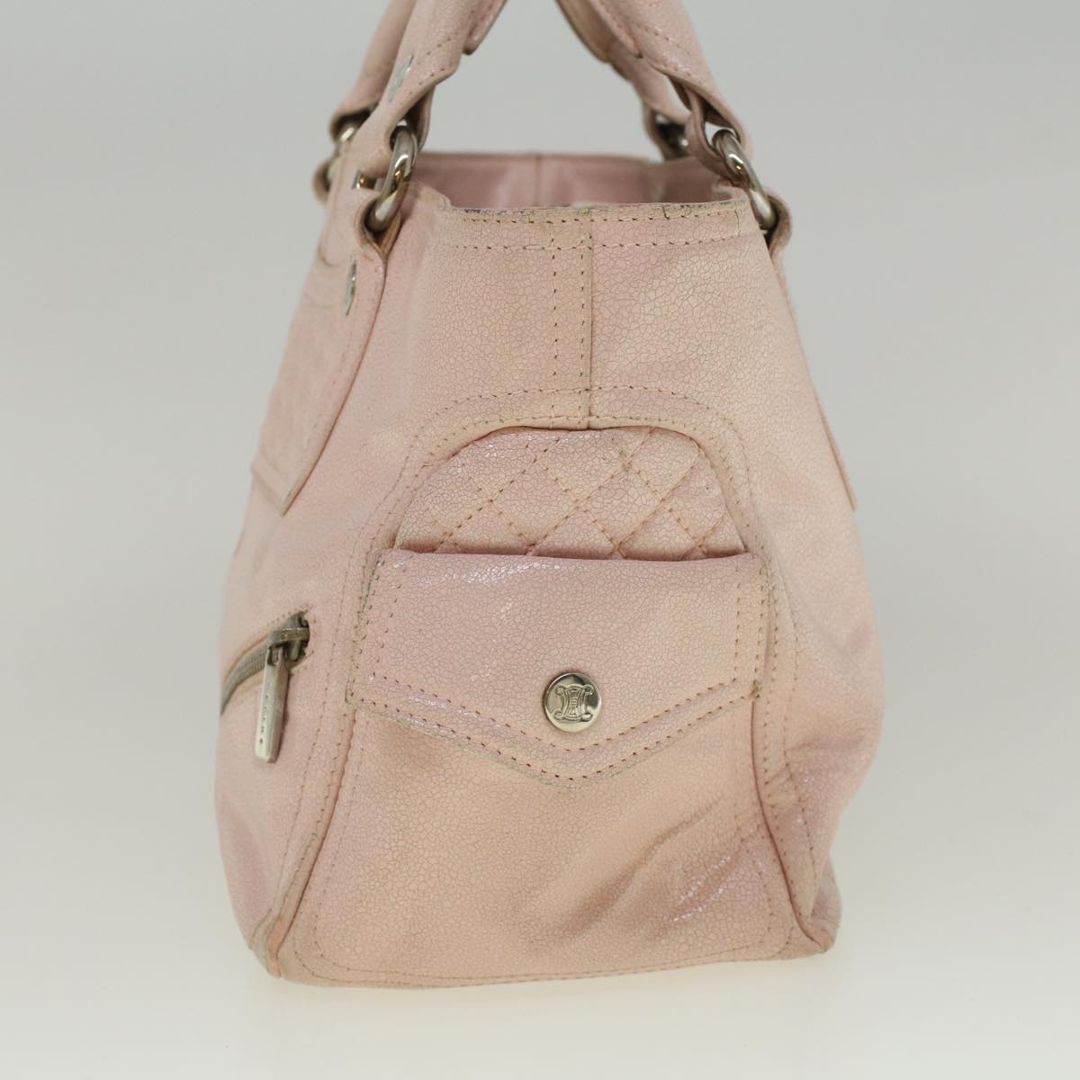 Luxury CELINE Hand Bag Leather Pink  9529