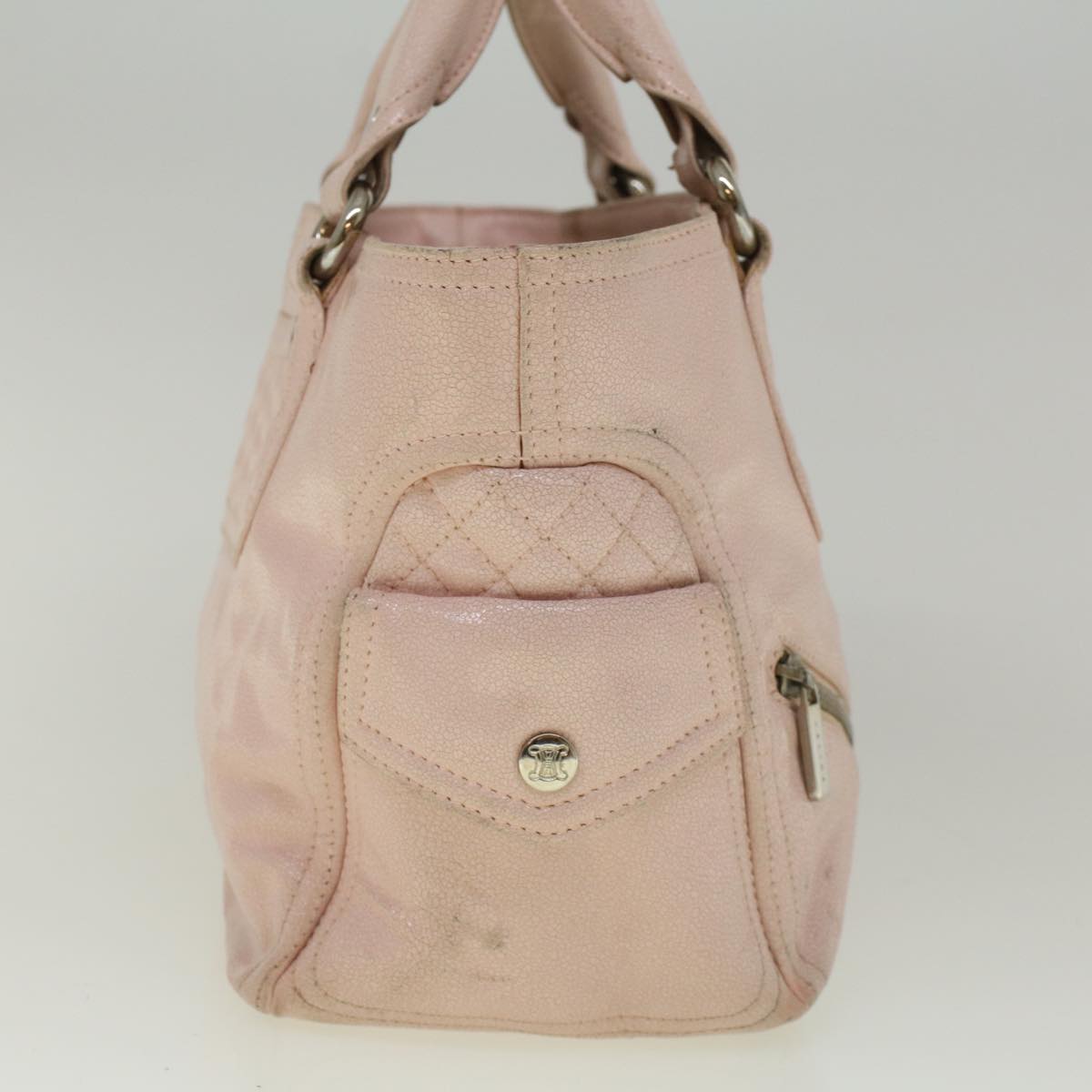 Luxury CELINE Hand Bag Leather Pink  9529