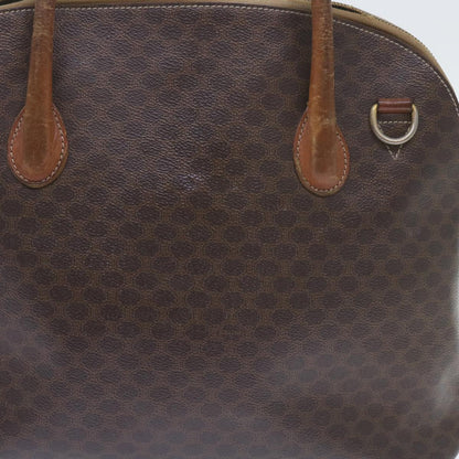 Luxury CELINE Macadam Canvas Wallet clutch Hand Bag PVC 4Set Brown Black  9870
