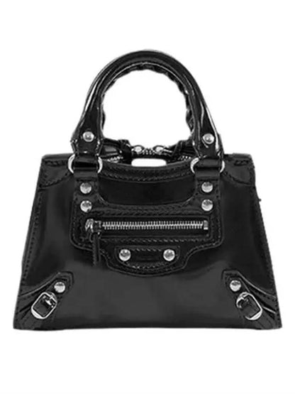 Luxury Balenciaga Trending 2025 Neo Classic Tote Bag Black