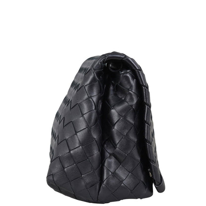 Bottega Veneta Intrecciato Full Flap Small Crossbody