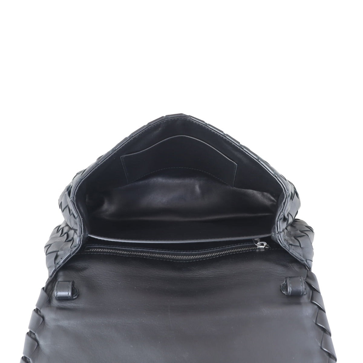 Bottega Veneta Intrecciato Full Flap Small Crossbody