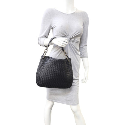 Bottega Veneta Intrecciato Loop Hobo