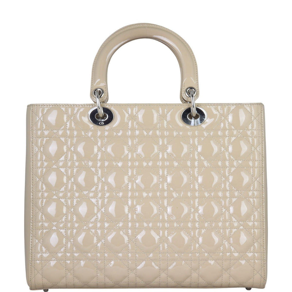 Dior Lady Dior Large Patent