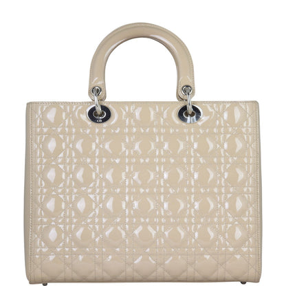 Dior Lady Dior Large Patent