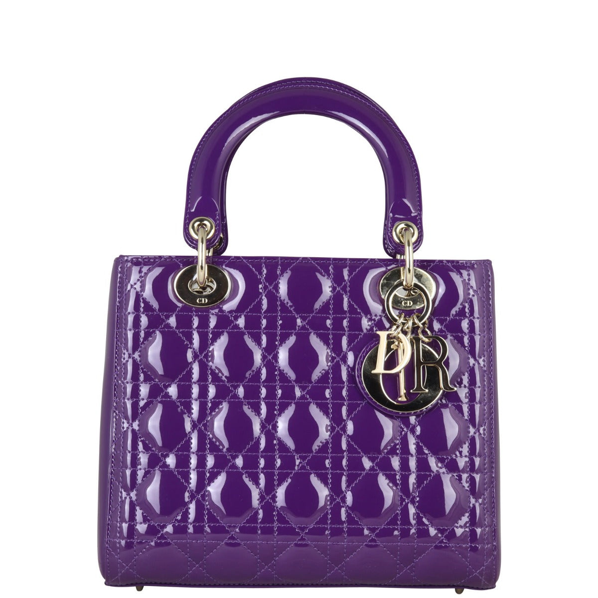 Dior Lady Dior Medium Patent