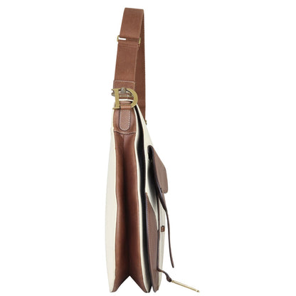 Dior Vintage Baudrier Saddle Bag