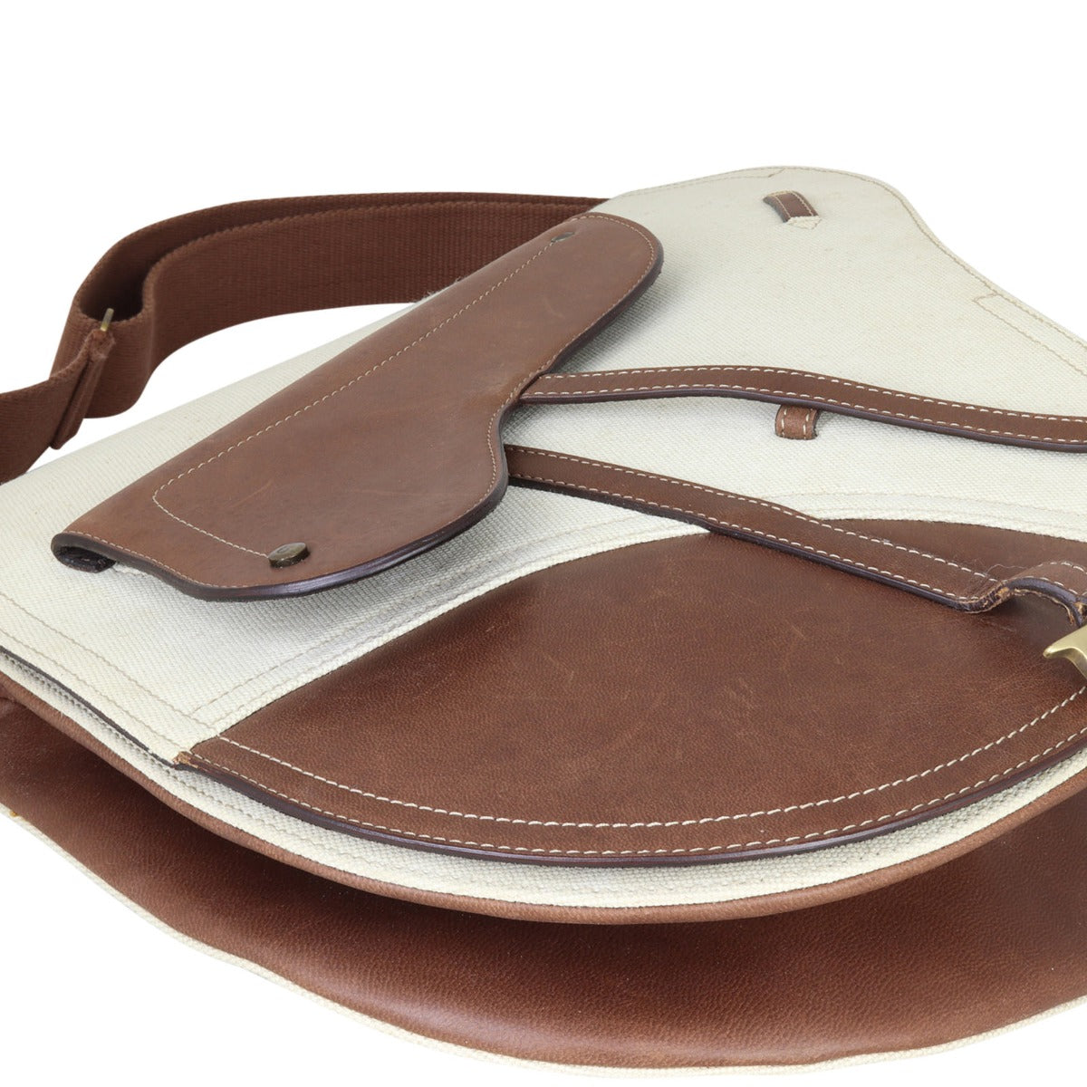 Dior Vintage Baudrier Saddle Bag