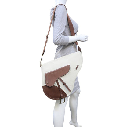 Dior Vintage Baudrier Saddle Bag