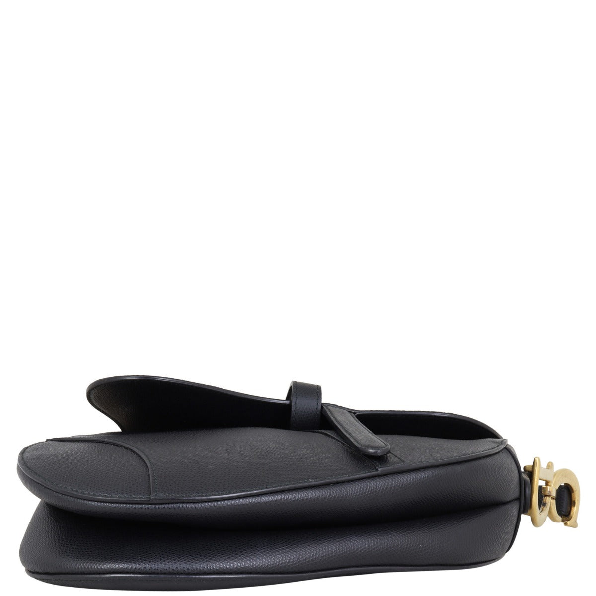 Dior Saddle Bag with Embroidered Shoulder Strap