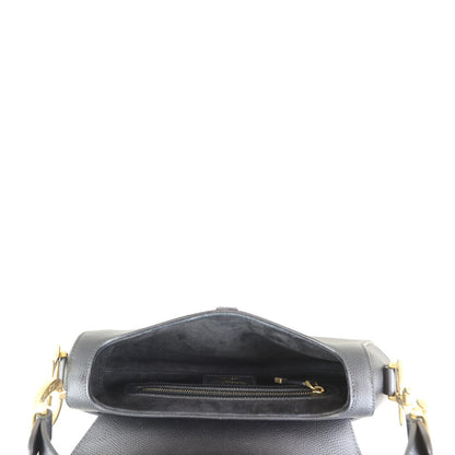 Dior Saddle Bag with Embroidered Shoulder Strap