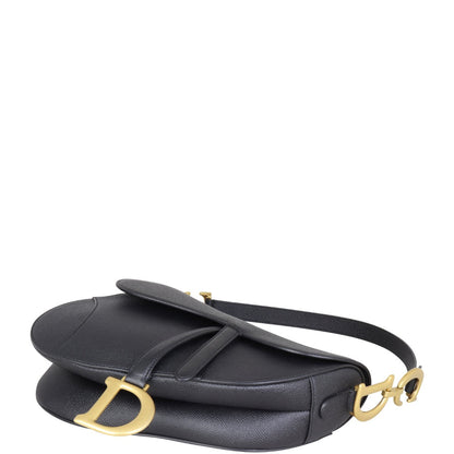 Dior Saddle Bag with Embroidered Strap