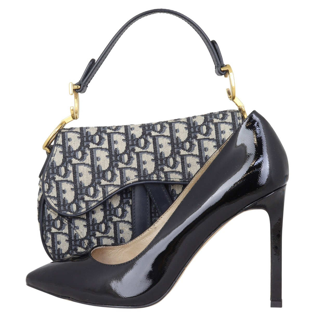 Dior Saddle Bag Mini Oblique