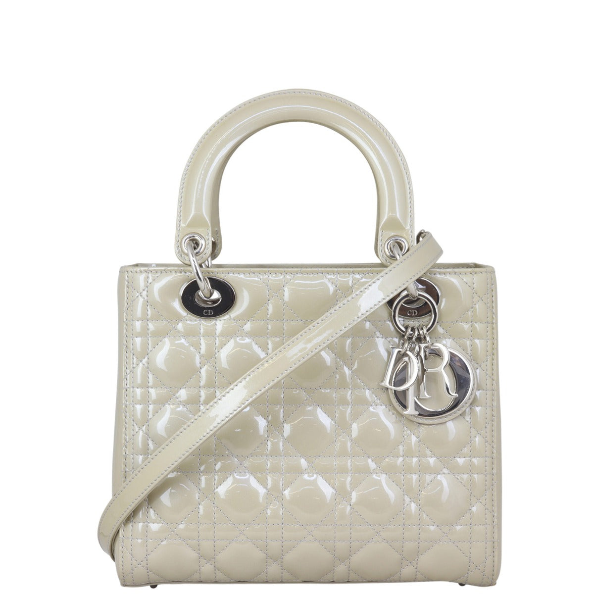 Dior Lady Dior Medium Patent