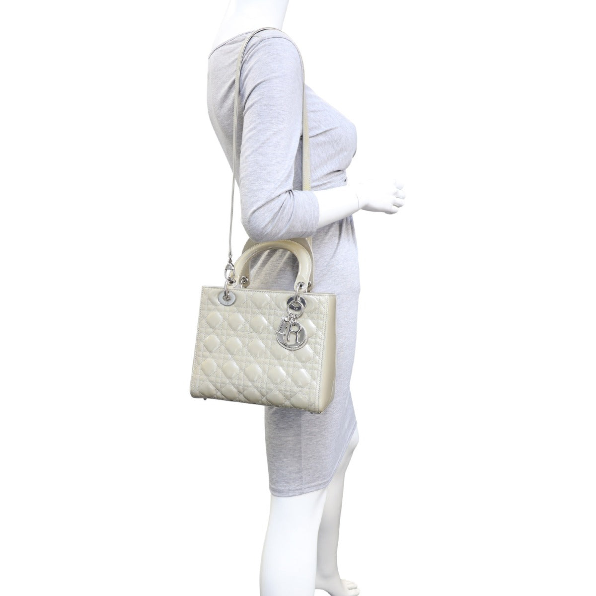 Dior Lady Dior Medium Patent