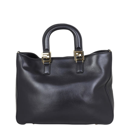 Fendi FF Leather Tote