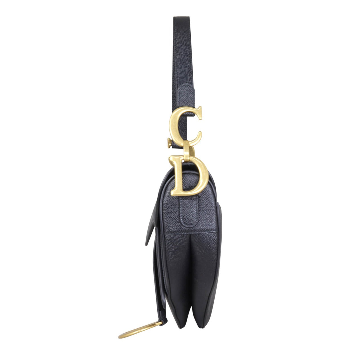 Dior Saddle Bag with Embroidered Strap