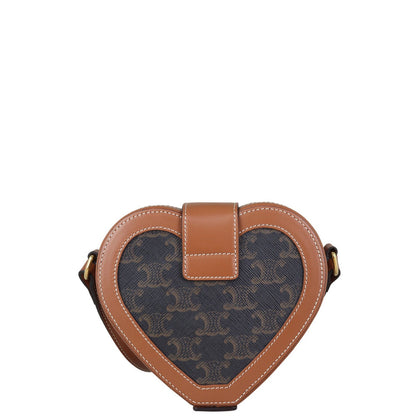 Celine Tambour Heart Crossbody