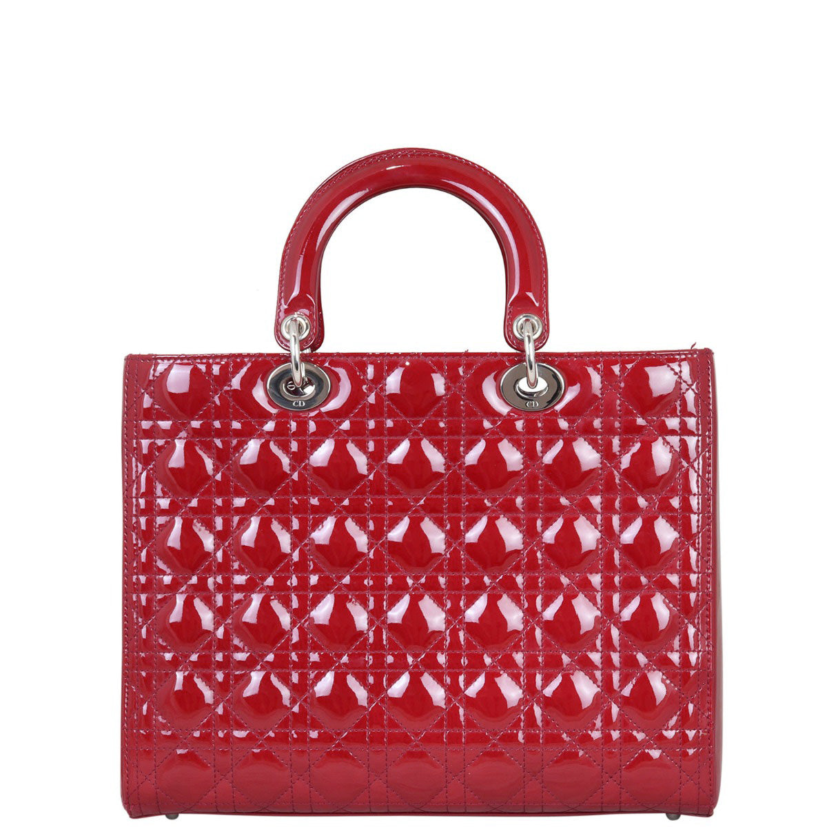 Dior Lady Dior Large Patent