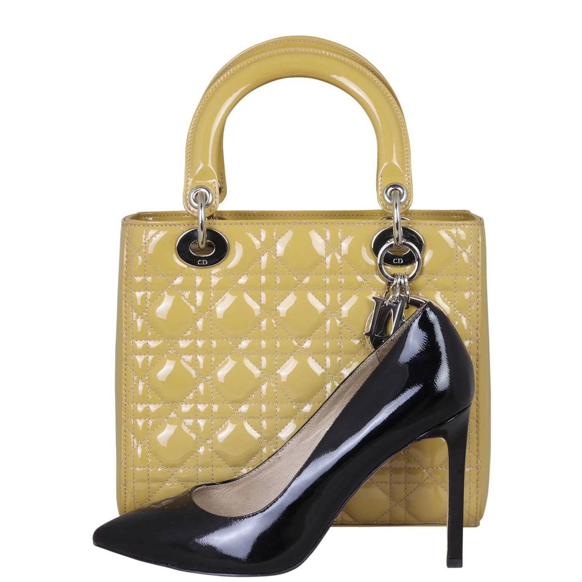 Dior Lady Dior Medium Patent