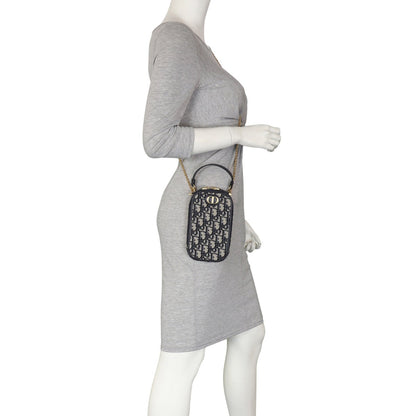 Dior 30 Montaigne Phone Holder Oblique