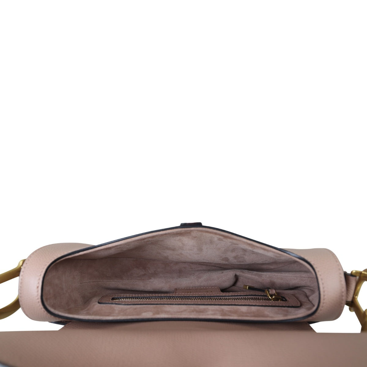 Dior Saddle Bag with Embroidered Strap