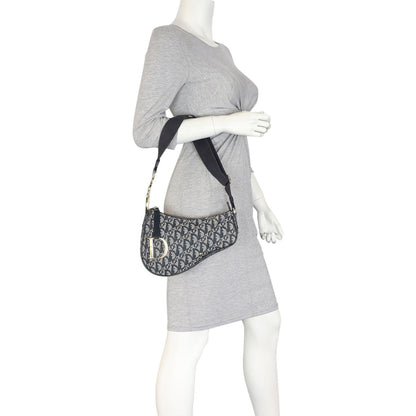Dior Saddle Pochette Oblique