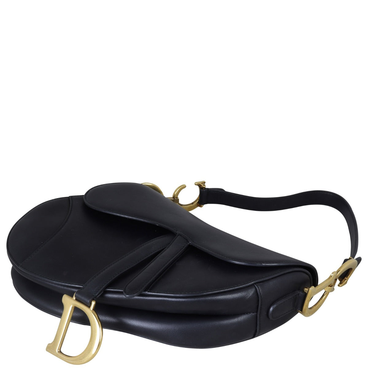 Dior Saddle Bag with Embroidered Strap
