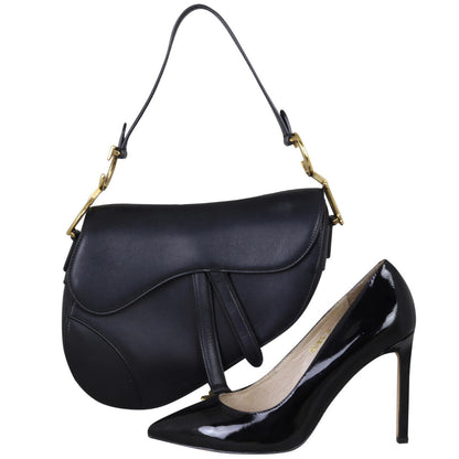 Dior Saddle Bag with Embroidered Strap