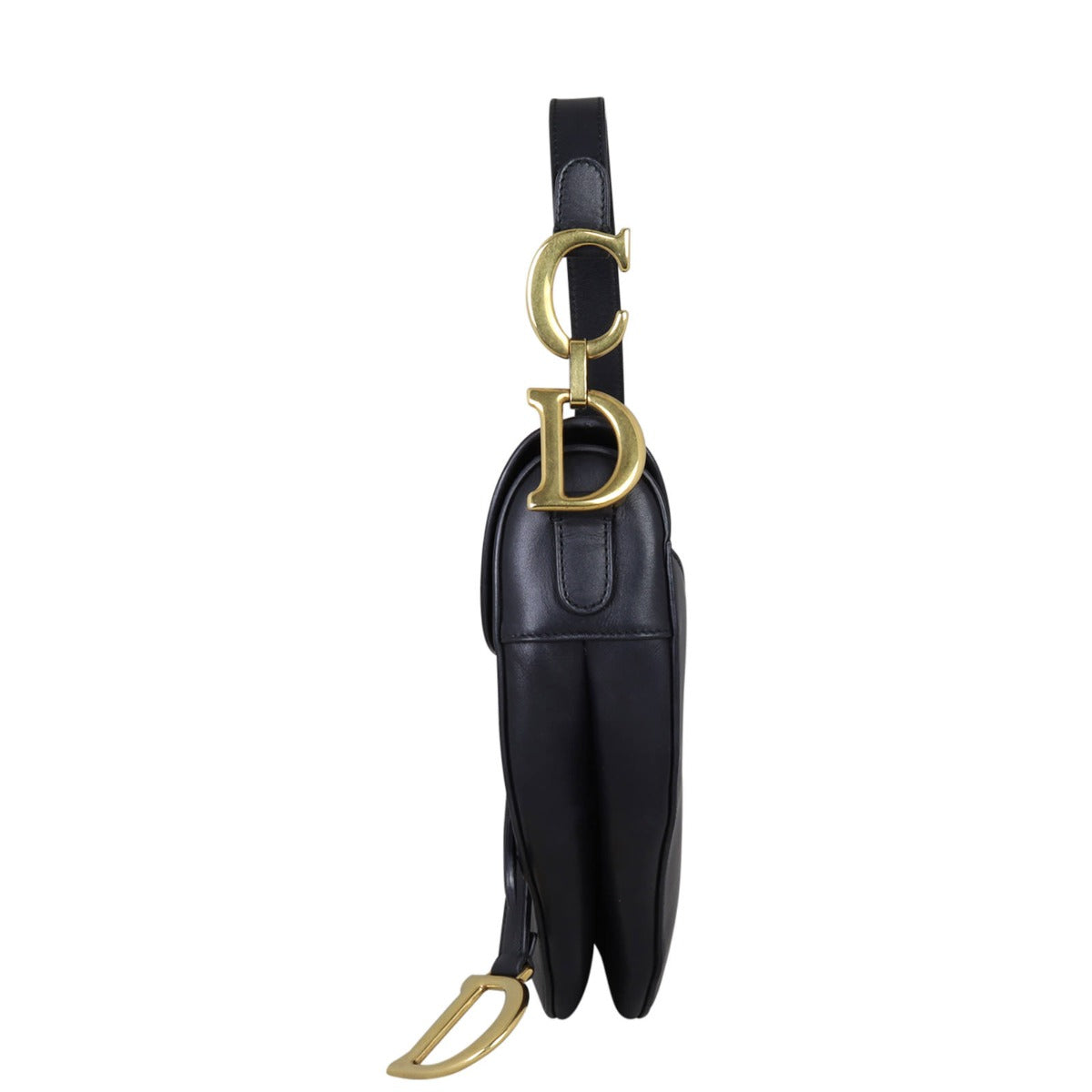 Dior Saddle Bag with Embroidered Strap