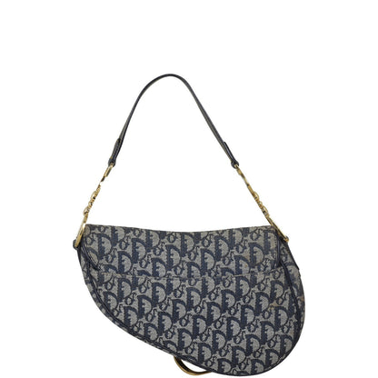 Dior Vintage Saddle Bag Oblique
