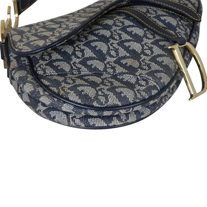 Dior Vintage Saddle Bag Oblique