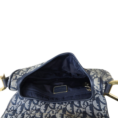 Dior Vintage Saddle Bag Oblique
