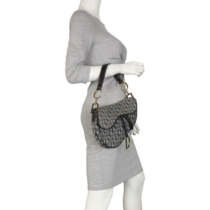 Dior Vintage Saddle Bag Oblique