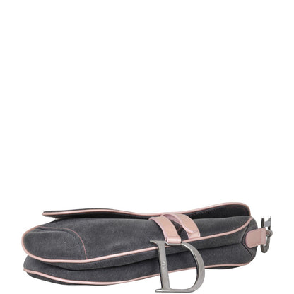 Dior Vintage Saddle Bag Denim