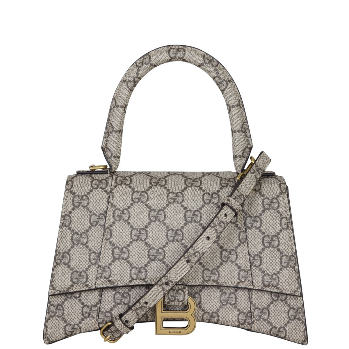 Gucci x Balenciaga The Hacker Project GG Supreme Hourglass Bag Small