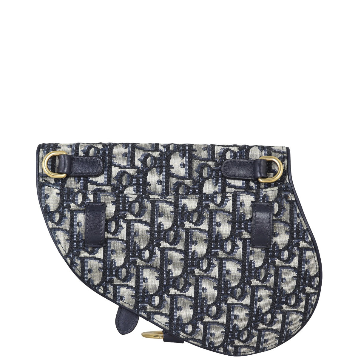 Dior Saddle Oblique Belt Bag with Embroidered Strap
