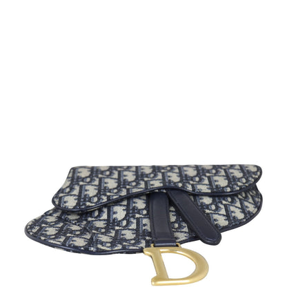 Dior Saddle Oblique Belt Bag with Embroidered Strap