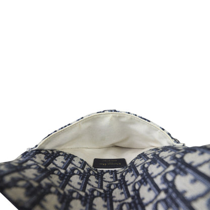 Dior Saddle Oblique Belt Bag with Embroidered Strap