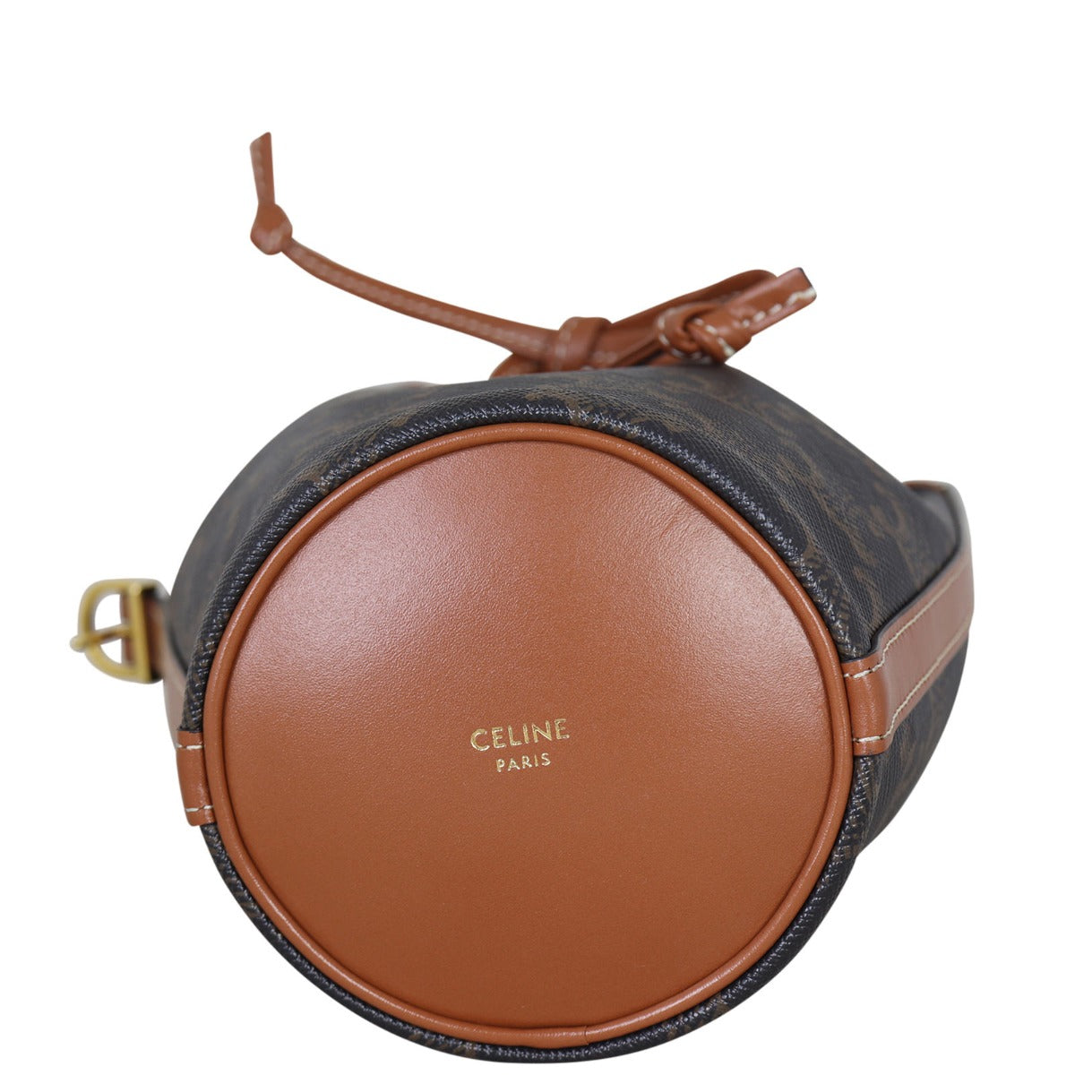 Celine Triomphe Bucket Bag Micro