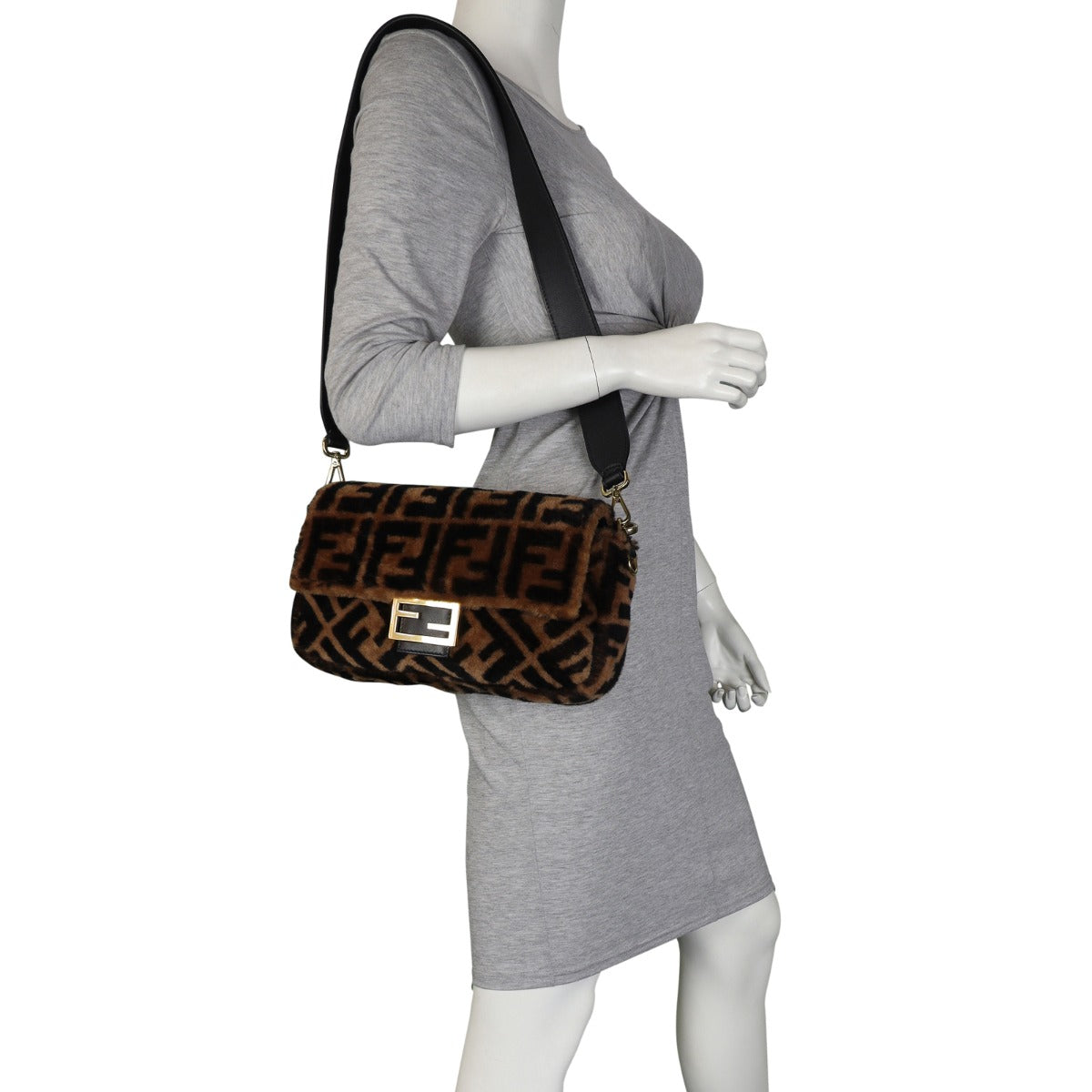 Fendi Baguette Bag Sheepskin