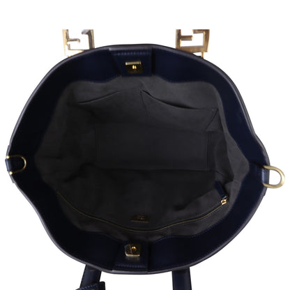 Fendi FF Leather Tote